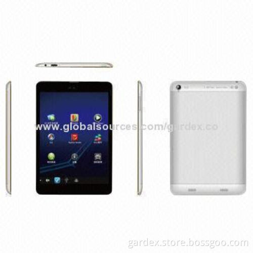7.85-inch Tablet PCs, Running MT 8312 Dual-core, 3,500mAh Li-ion Polymer Battery